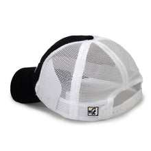 Load image into Gallery viewer, Soft Mesh Trucker Hat, Black/White (F23)