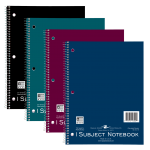 1 Subject Notebook 10.5x8
