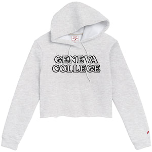 1636 Ladies Cropped Hood | Ash