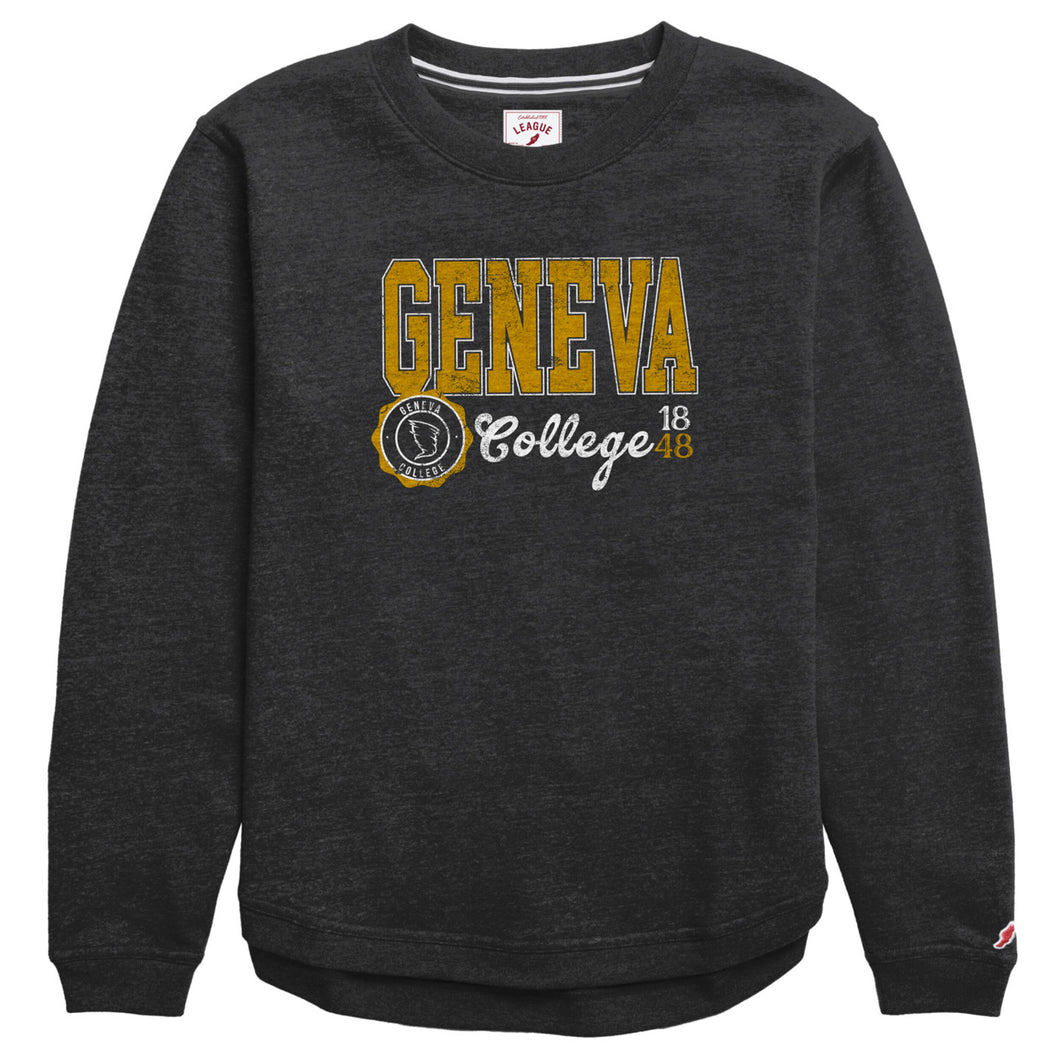 Victory Springs Ladies Crewneck | Heather Onyx