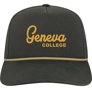 5-Panel Adjustable Hat | Black