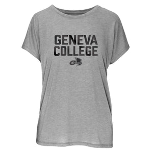 Ladies Blossom Short Sleeve Tee | Athletic Heather