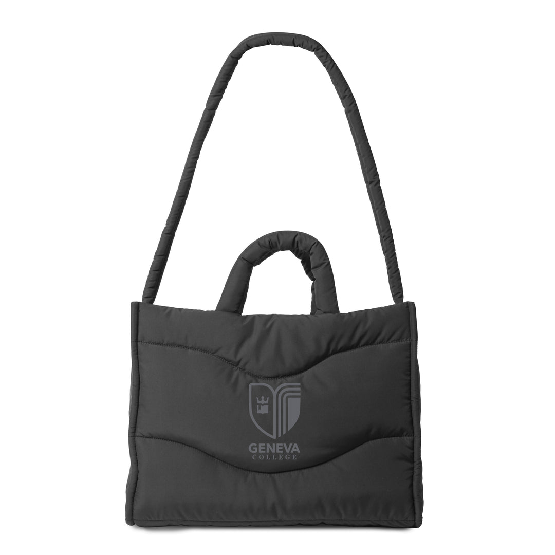 Wave Puff Tote | Black