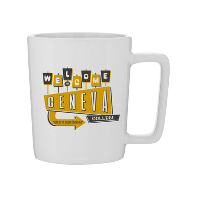 Madrid Bistro Mug | White