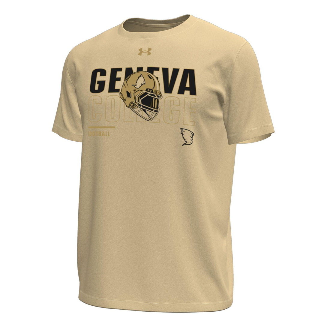 Tech Stretch Football Short Sleeve Tee | Athletic Gold