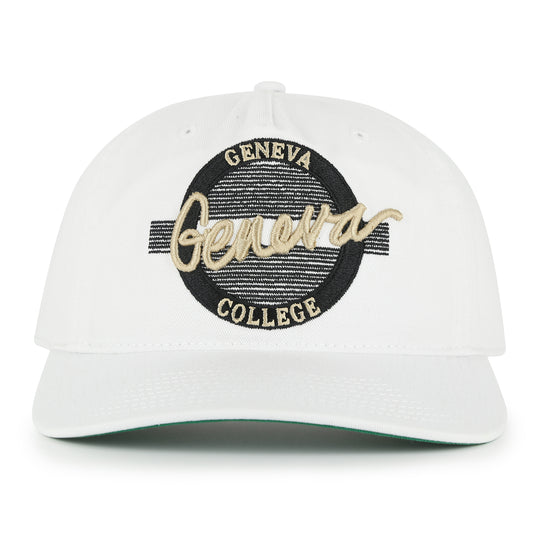 Retro Circle 80's Throwback | White