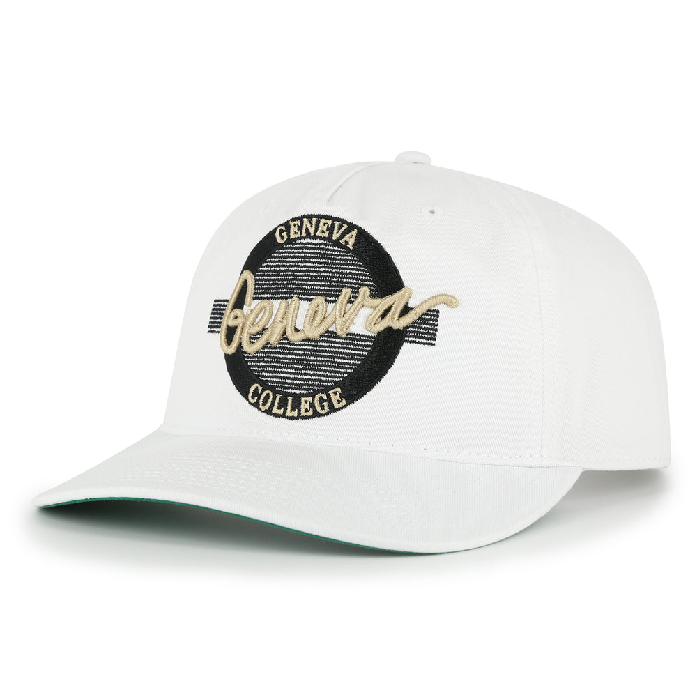 Retro Circle 80's Throwback | White