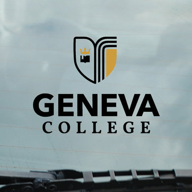 Geneva College XStatic Cling Sticker