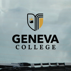 Geneva College XStatic Cling Sticker