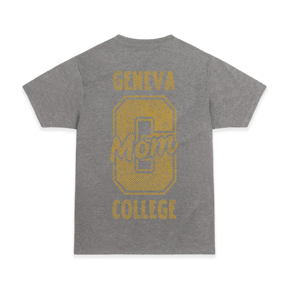 Big Block Tee | Mom | Athletic Heather