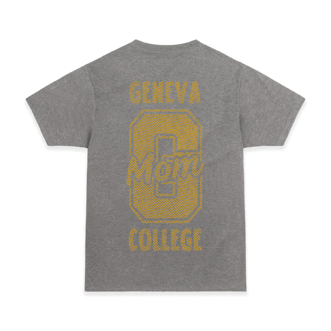 Big Block Tee | Mom | Athletic Heather