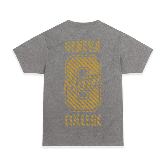 Big Block Tee | Mom | Athletic Heather