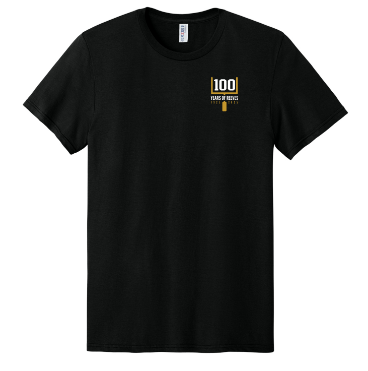100 Years of Reeves Tee | Black