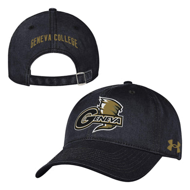 Garment Washed Cotton Adjustable Cap | Black