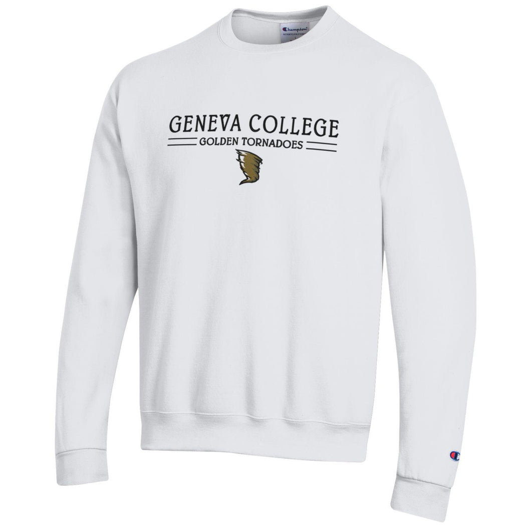 CHAMPION Power Blend Crew, White