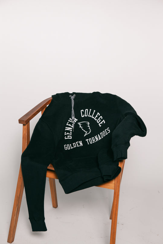 1991 Brushed Fleece Hood | Black