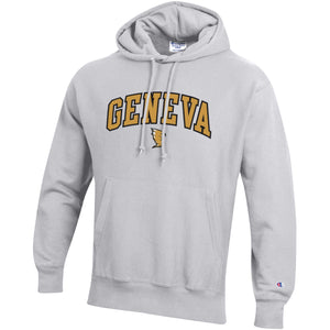 Reverse Weave Hood | Silver Grey