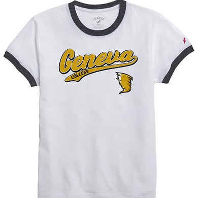 Ladies Intramural Ringer Tee | Black