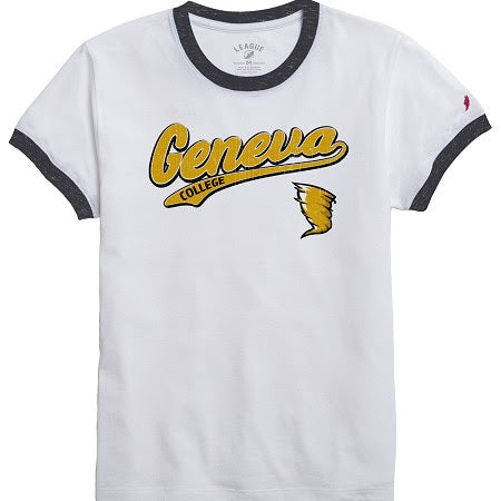 Ladies Intramural Ringer Tee | Black