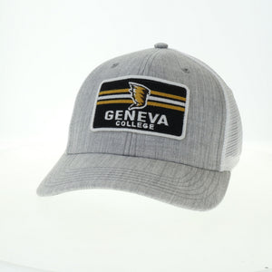 Mid Pro Snapback, Melange Grey/White