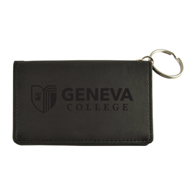 VELOUR ID HOLDER (CG-8052), Black