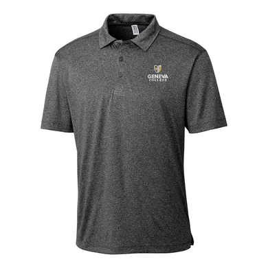 Men's Charge Active Polo, Black Heather (MGK00096)