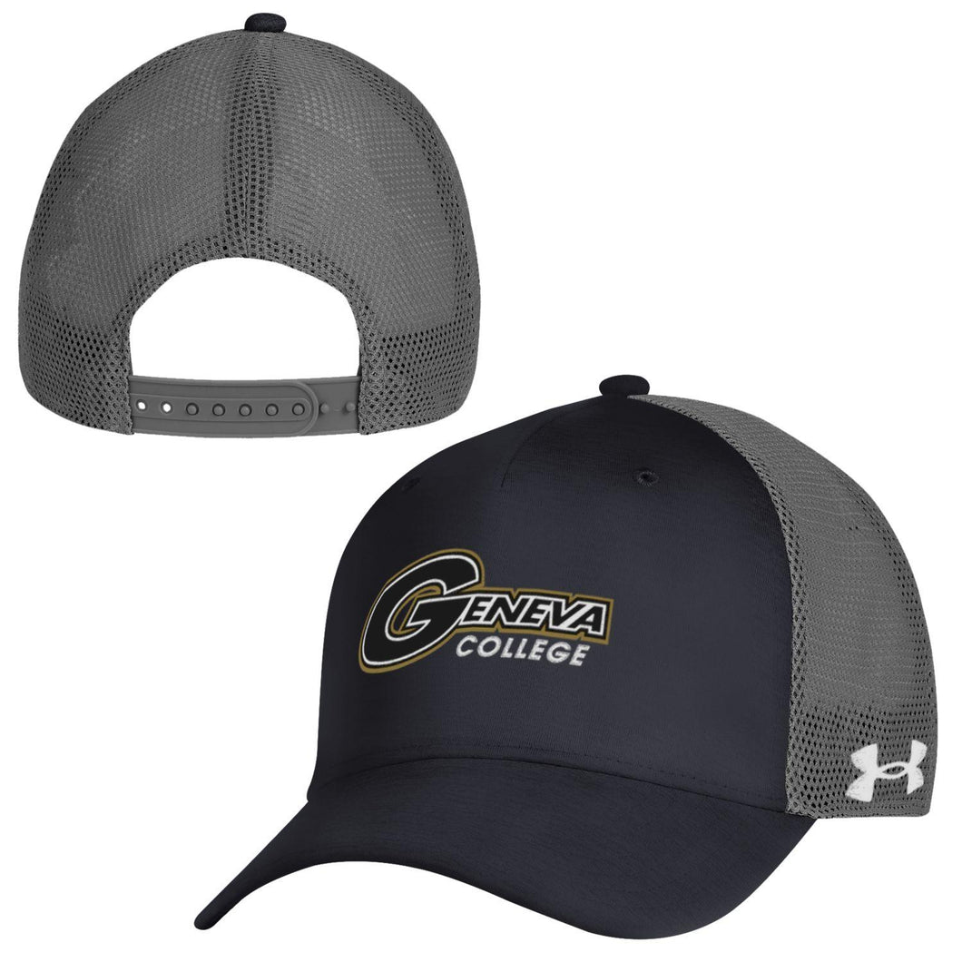 UA Men's Twist Armour 3.0 Trucker Hat, Black (F22)